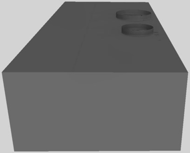 Vent-A-Hood® 60" Gunsmoke Wall Mounted Range Hood-1