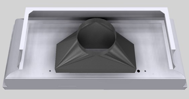 Vent-A-Hood® Designer Series 60" White Wall Mounted Range Hood-3