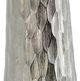 A & B Home Silver Diamond Pattern Flower Vase-3