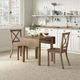 Jofran Inc. Eastern Tides Brushed Bisque Drop Leaf Dining Table-1