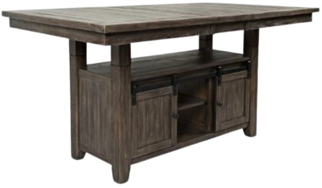 Jofran Inc. Madison County Barnwood High/Low Extension Table-0