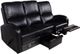 GoBerce® Black Reclining Sofa-1