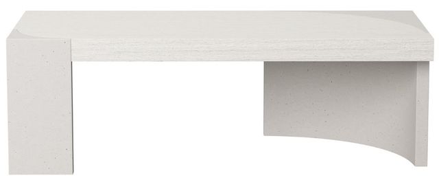 Bernhardt Stratum Mist Cocktail Table with Fossil Base-1
