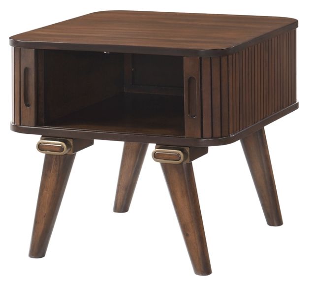 Homelegance® Monroe Walnut End Table-3