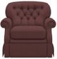La-Z-Boy® Hampden Burgundy Swivel Rocking Chair-0