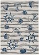 KAS Rugs Lucia Ivory Seashore 5'x8' Area Rug-0