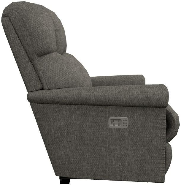 La-Z-Boy® Pinnacle Graphite Power Wall Recliner with Headrest and Lumbar-2