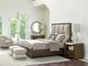 Lexington Home Laurel Canyon Casa Del Mar Mocha King Upholstered Panel Bed-2