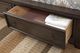 Vaughan-Bassett Whiskey Barrel King Storage Footboard-2