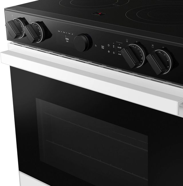 Samsung 4 Piece White Glass Kitchen Package-12