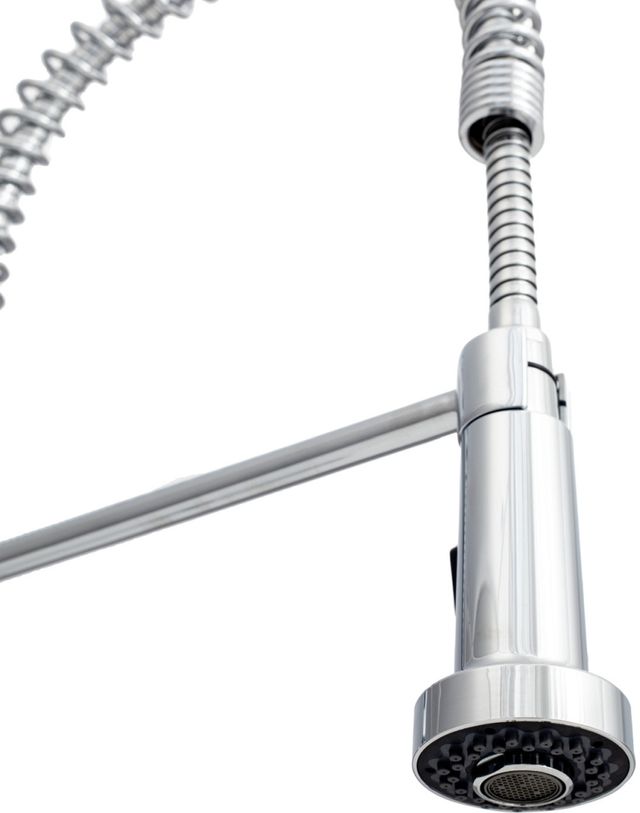 ZLINE Apollo Chrome Pull Down Spring Single Handle Kitchen Faucet-2
