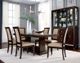 Najarian Furniture Woodbridge Chocolate Dining Table-1
