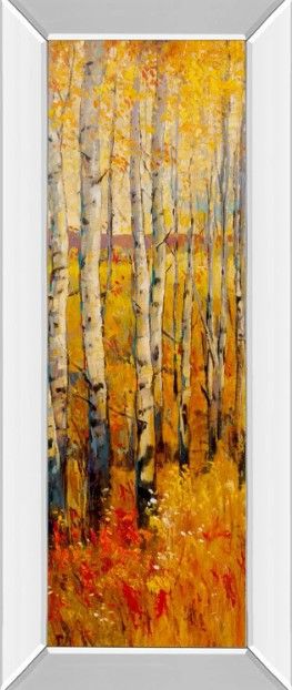 Classy Art Vivid Birch Forest Il by Tim Otoole Wall Art-0