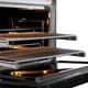 ZLINE Paramount Series 36" Stainless Steel Pro Style Dual Fuel Range with Black Matte Door-3