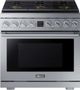 Dacor® 36" Stainless Steel Pro Style Dual Fuel Range-0