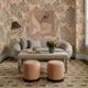 TOV Furniture Jenny Taupe Faux Mohair Loveseat-1