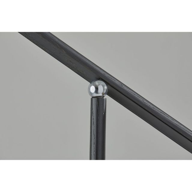 Adesso® ADS360 Gravity Black LED Floor Lamp-1