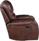 Steve Silver Co. Keily Brown Manual Swivel Glider Recliner-5