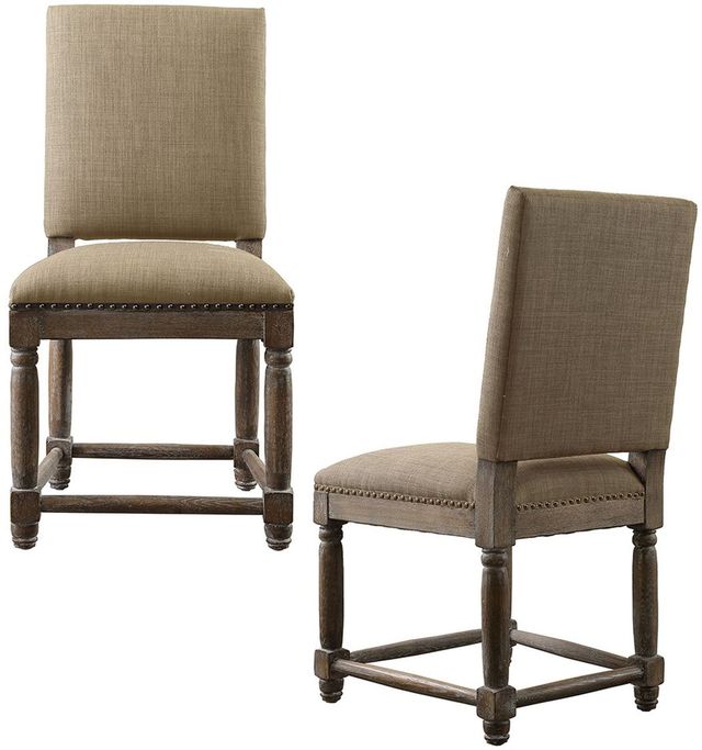Olliix by Madison Park Sand Cirque Dining Chair (Set of 2)-2