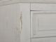 International Furniture Direct Terra Distressed Vintage White Nightstand-4