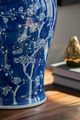A & B Home Blue Ginger Jar-3