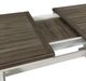 Intercon Drake French Oak Dining Table with Rustic Gray Base-4