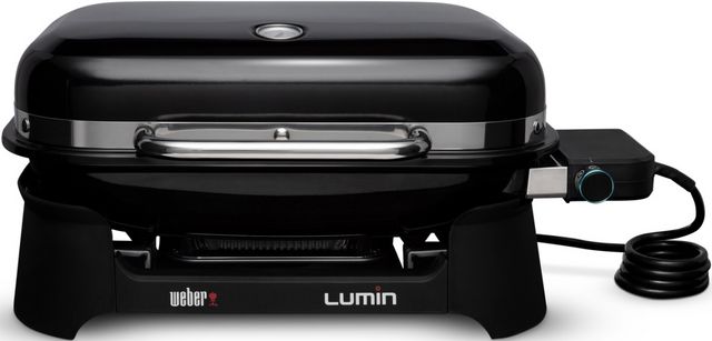 Weber® Grills® Lumin 26" Black Tabletop Electric Grill