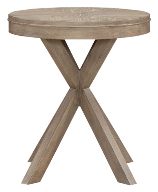 Liberty Furniture Brentwood Sandstone Round End Table-2