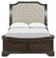 New Classic® Home Furnishings Lyndhurst Walnut Queen Panel Bed-3