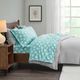 Olliix by True North by Sleep Philosophy 4 Piece Blue Snowflake Queen Micro Fleece Sheet Set-5