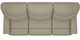 La-Z-Boy® Lancer Bark Power Reclining Sofa with Headrest-2