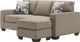 Signature Design by Ashley® Greaves Driftwood Chaise Sofa-3