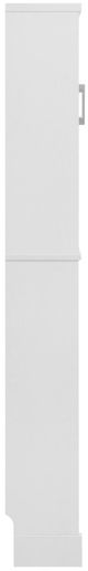 Linon Barkley White Tall Wall Cabinet-4