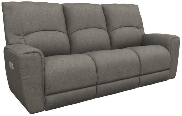 La-Z-Boy® Cassian Charcoal Power Reclining Sofa with Headrest-0
