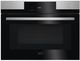 AEG 24'' Black Glass with Anti-Fingerprint Stainless Steel Built-In Microwave-0