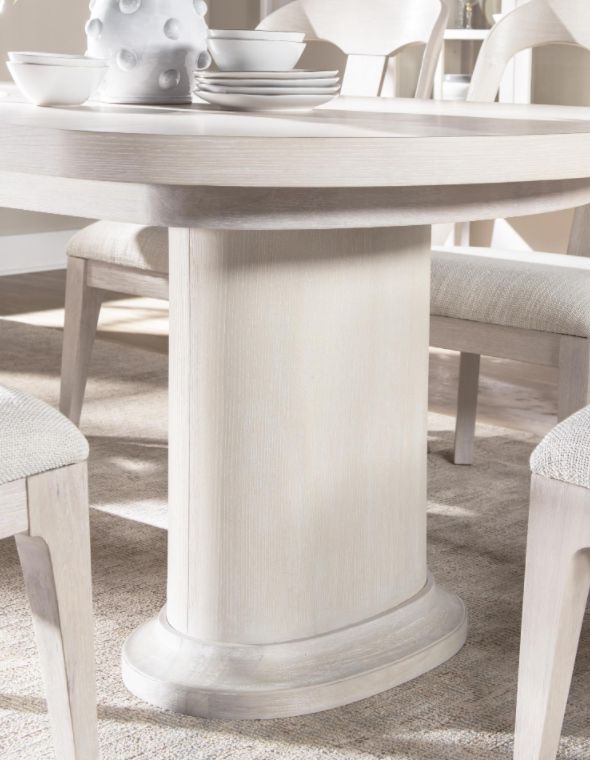 Legacy Classic Harmony Prelude Frost Double Pedestal Dining Table-3