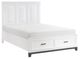 Homelegance® Garretson 3-Piece White Queen Platform Storage Bedroom Set-1