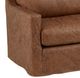 Four Seasons Customizable Jordan Leather 2-Seat Slipcovered Sofa-1