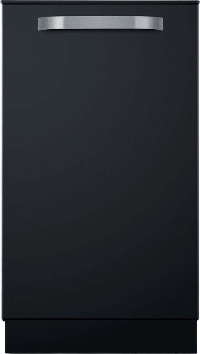 Summit® 18" Black Top Control Built In Dishwasher -0