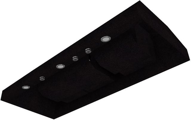 Vent-A-Hood® Premier Magic Lung® 48" Black Carbide Insert Range Hood-3