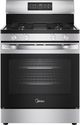 Midea® 30" Stainless Steel Freestanding Gas Range-0