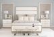 Bernhardt Axiom Linear Gray/Linear White Nightstand-1