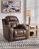 Signature Design by Ashley® Stargin Hickory Power Recliner with Adjustable Headrest-2