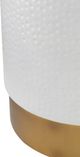 TOV Furniture Dimple Hand Hammered Side Table-2