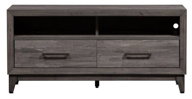 Liberty Furniture Mercury Driftwood Gray 47" TV Console-2