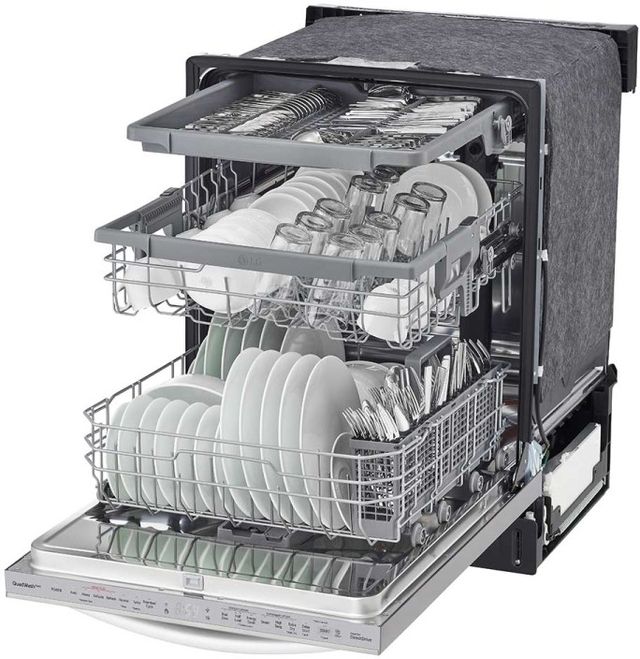 LG 24" PrintProof™ Stainless Steel Built In Dishwasher-7