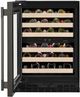 Kitchenaid® 24" Black Ore Built-In Wine Cooler With Full-Extension Wood-Front Racks-1