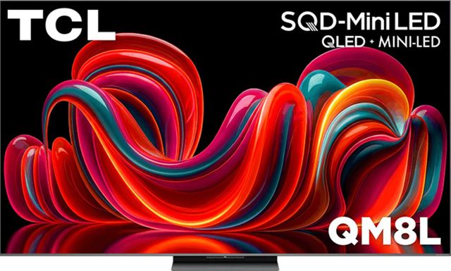 TCL 85" QM8L Series Black SQD-Mini LED 4K UHD HDR Smart TV with Google TV-0