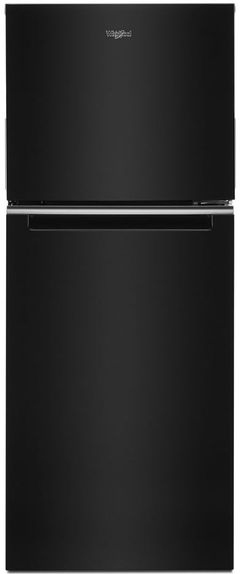 Whirlpool® 11.6 Cu. Ft. Black Counter Depth Top Freezer Refrigerator