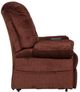 Catnapper® Omni Merlot Power Lift Full Lay Out Chaise Recliner-3